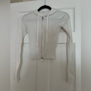 Garage Off-White Ribbed Hoodie